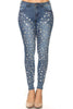 Solid Low Rise Skinny Jean With Embellished Detail