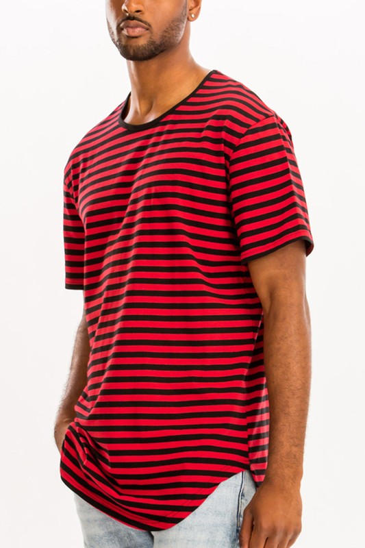 Men's Striped Short Sleeve Tshirt
