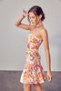 Load image into Gallery viewer, Tube Flower Print Dress