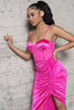 Load image into Gallery viewer, SATIN RUCHED DRESS