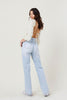Load image into Gallery viewer, Distressed Wide Leg Jeans