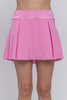 Load image into Gallery viewer, Solid Plaid Pleated Tennis Skirt