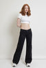 Load image into Gallery viewer, Low Rise Cargo Wide Leg Jean