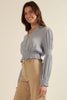 Load image into Gallery viewer, Solid Collar Neck Half Button Front Blouse