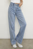 Load image into Gallery viewer, Super High Waist Wide Straight Jeans
