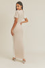Load image into Gallery viewer, Short Sleeve Cut-Out Maxi Dress