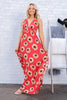 Load image into Gallery viewer, Sunflower Summer Spring Vacation Maxi Dress