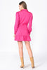 Load image into Gallery viewer, Patricia Button Front Blazer Dress
