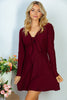 Long Sleeve Solid Knit Dress