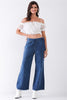 Load image into Gallery viewer, Low-Rise Basic Flare Jean Pants