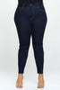 Plus Size High Rise Skinny Jeggings