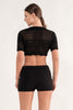 Load image into Gallery viewer, Knitted Crochet Top And Shorts 2 Pc Set