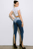 Load image into Gallery viewer, V Shape Discharged Low Rise Skinny Jeans