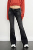 Load image into Gallery viewer, Low Rise Fit N Flare Jeans