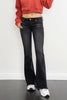 Load image into Gallery viewer, Low Rise Fit N Flare Jeans