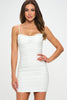 Load image into Gallery viewer, Ruched Bodycon Mini Dress