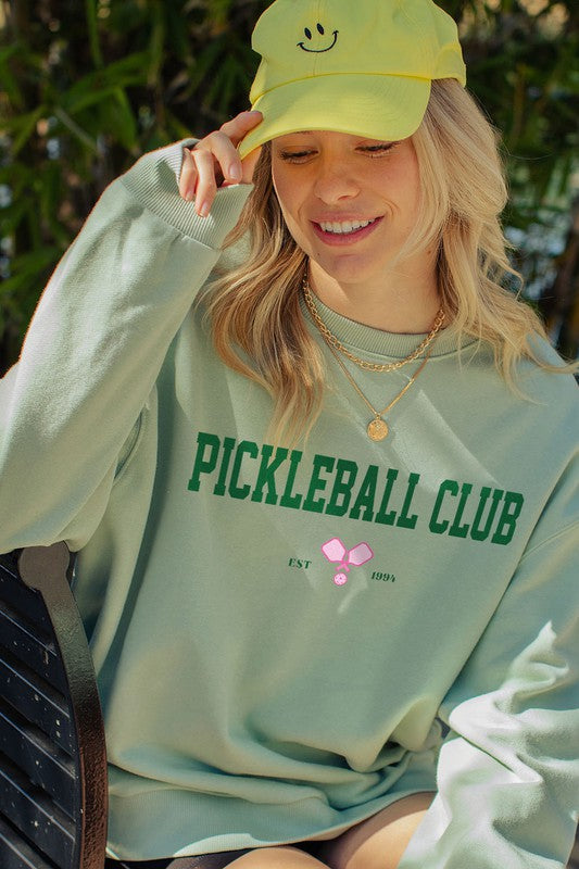 Pickleball Club Graphic Sweatshirts