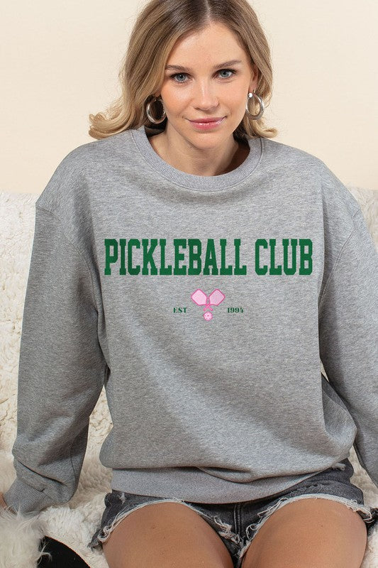 Pickleball Club Graphic Sweatshirts