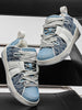 Sneakerland Denim Fabric Elements Fashion Board Shoes Couple Models SP230524NIK7