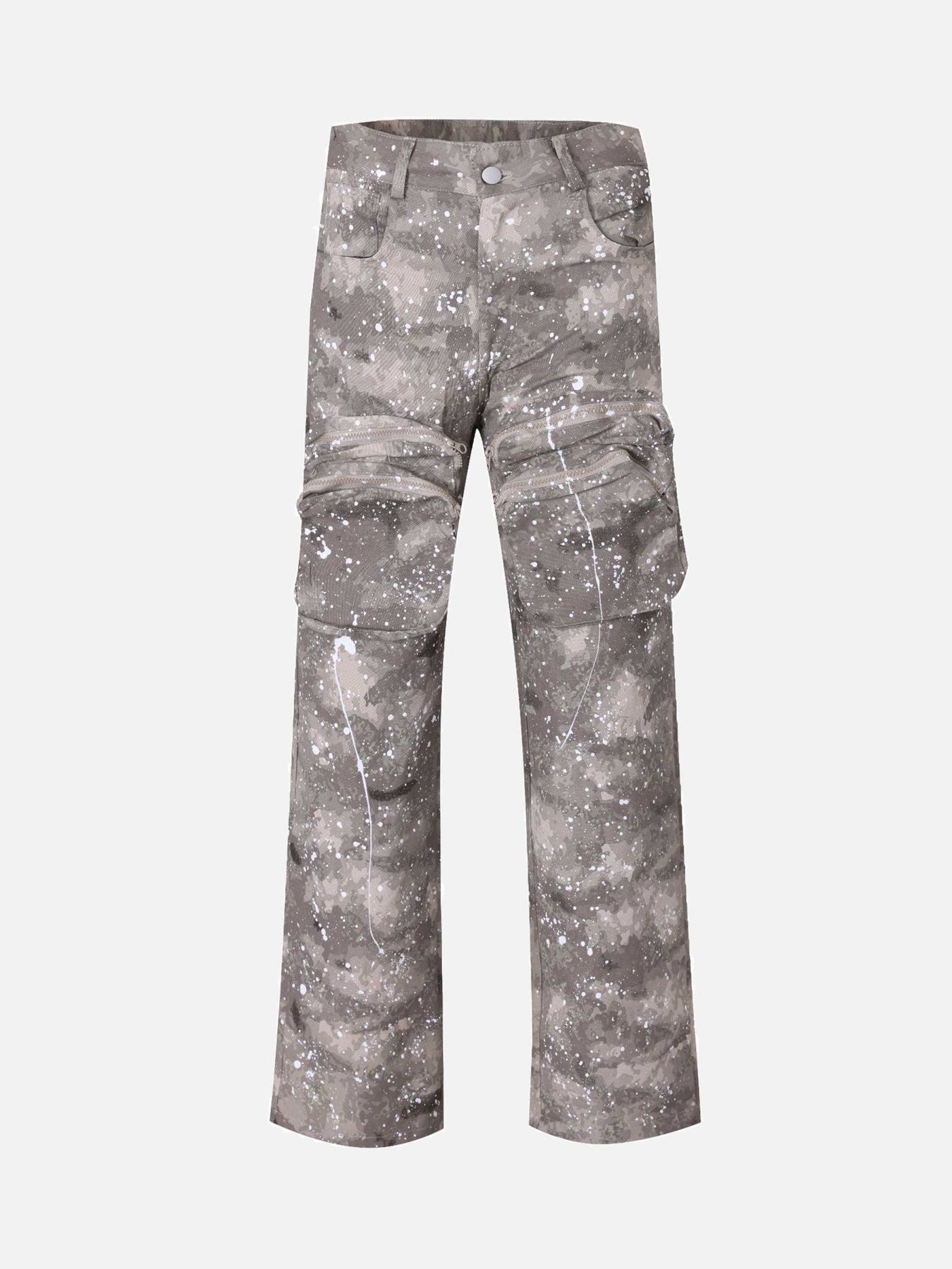 Sneakerland Large Pocket Camouflage Denim Pants SP230524GENA