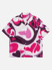 Load image into Gallery viewer, Sneakerland Abstract Pattern Print Shirt SP230523FSB8