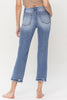 Lovervet Full Size Lena High Rise Crop Straight Jeans - sneakerlandnet