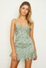 Load image into Gallery viewer, Floral Print Cami Mini Dress