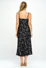 Load image into Gallery viewer, Satin floral maxi dress