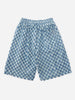 Load image into Gallery viewer, Sneakerland Plaid Denim Shorts SP230525HTTE