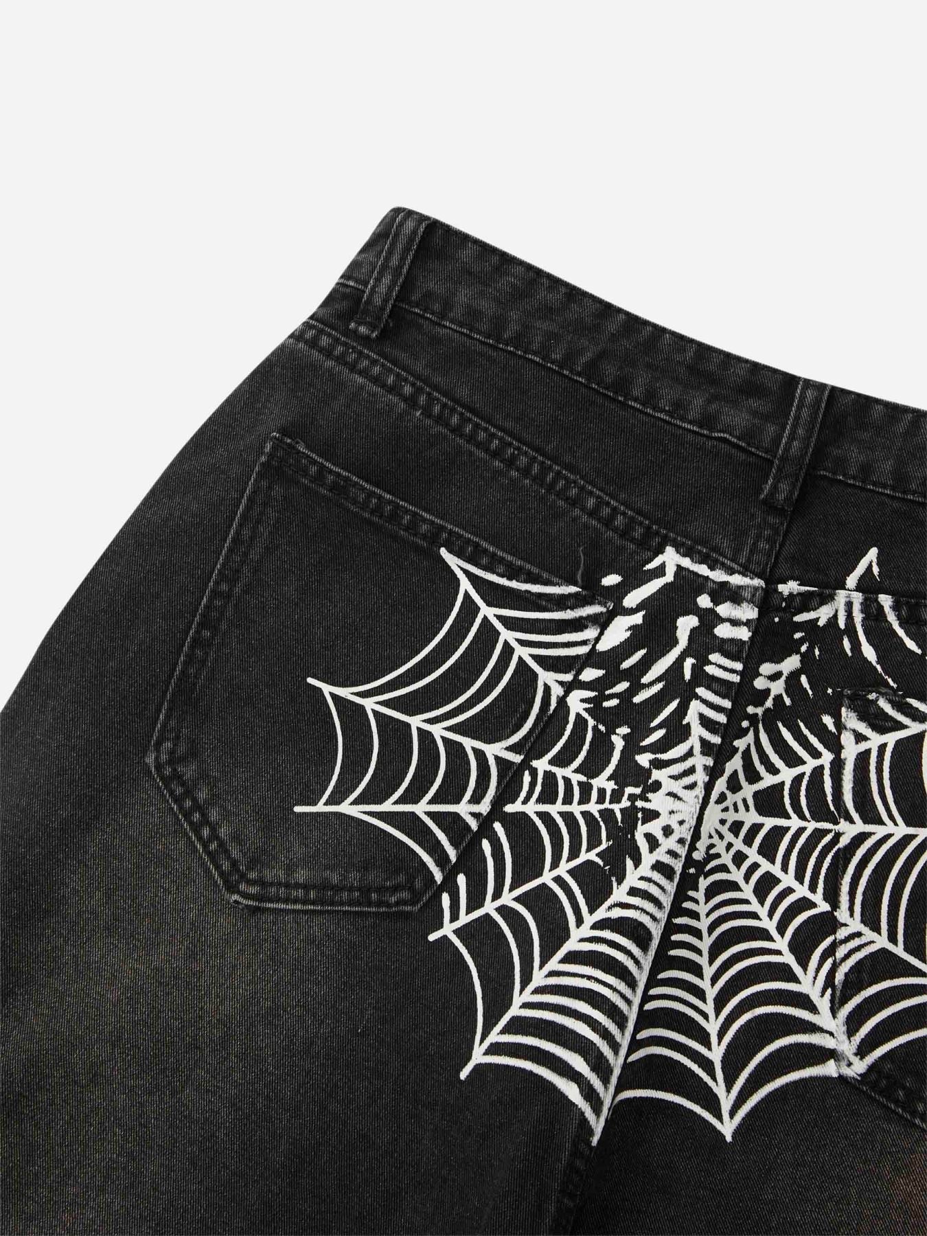 Sneakerland Spider Printed Jeans SP23052583D5