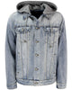 Load image into Gallery viewer, Detachable Hood Denim Jacket