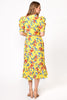 Load image into Gallery viewer, Brenda Floral Puff Sleeves Maxi Dress sneakerlandnet