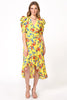 Load image into Gallery viewer, Brenda Floral Puff Sleeves Maxi Dress sneakerlandnet