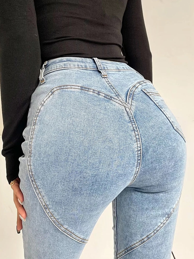 Casual Stretch Skinny Jeans For Women S7444 sneakerlandnet