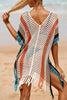 Load image into Gallery viewer, Crochet Knitted Breezy Semi-Sheer Cover-Up Kimono sneakerlandnet