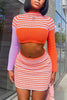 Load image into Gallery viewer, Crochet Knitted Top And Skirt Set sneakerlandnet