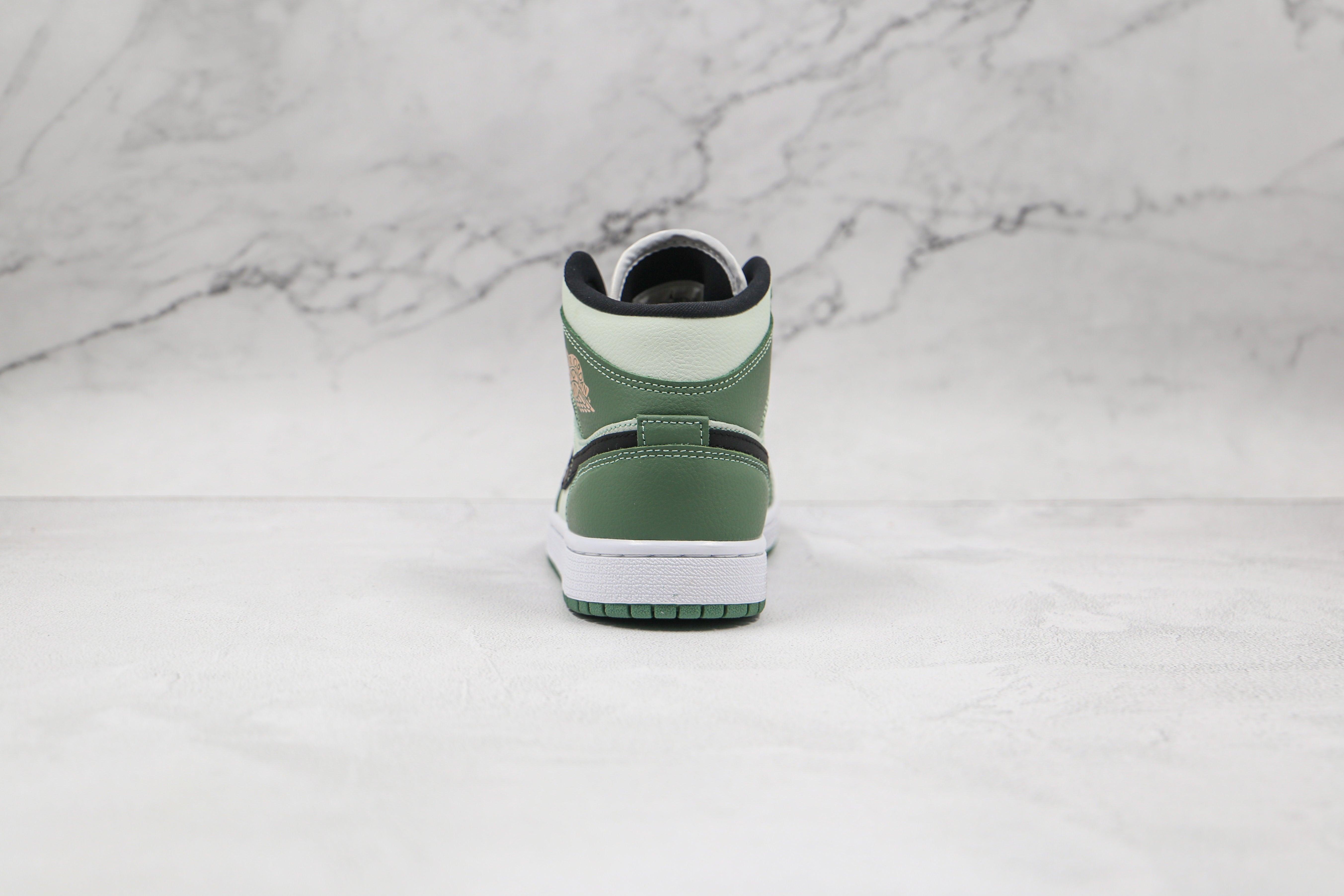 Custom Air Jordan 1 Dutch Green High Q sneakerlandnet