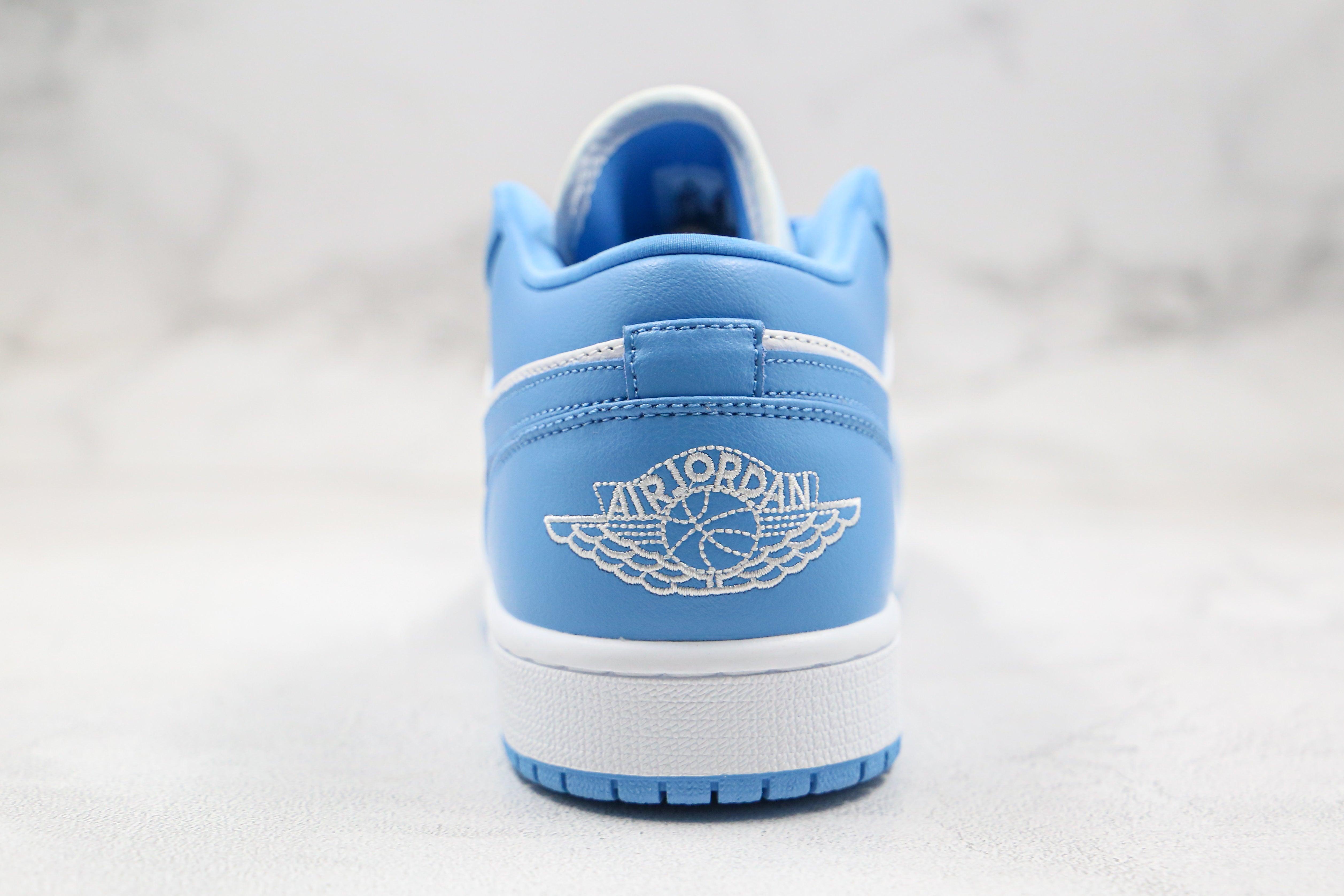 Custom Air Jordan 1 Low Baby Blue AJ1 High Q ( Customs And Box ), Jordan 1 Sneakers Active sneakerlandnet