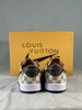 Load image into Gallery viewer, Custom Air Jordan 1 Low Damier Azur Brown LV Monogram sneakerhypes