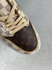 Load image into Gallery viewer, Custom Air Jordan 1 Low Damier Azur Brown LV Monogram sneakerhypes