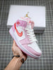 Load image into Gallery viewer, Custom Air Jordan 1 MID Pink Purple Valentine&#39;s Day sneakerlandnet