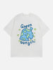 Sneakerhypes - Clashing Graffiti Print Tee - sneakerlandnet