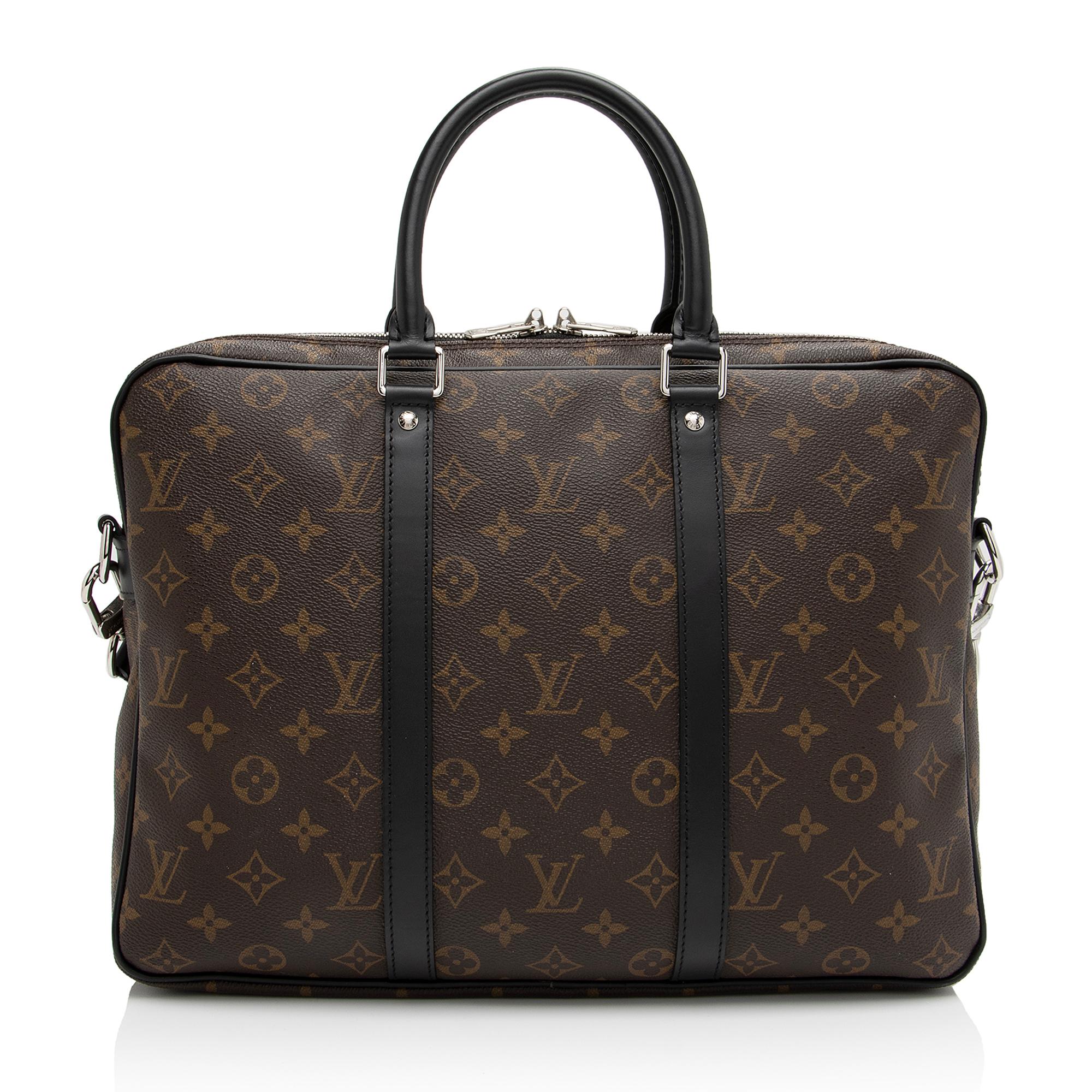 Louis Vuitton Monogram Canvas Porte Documents Voyage PM Messenger Bag sneakerhypes