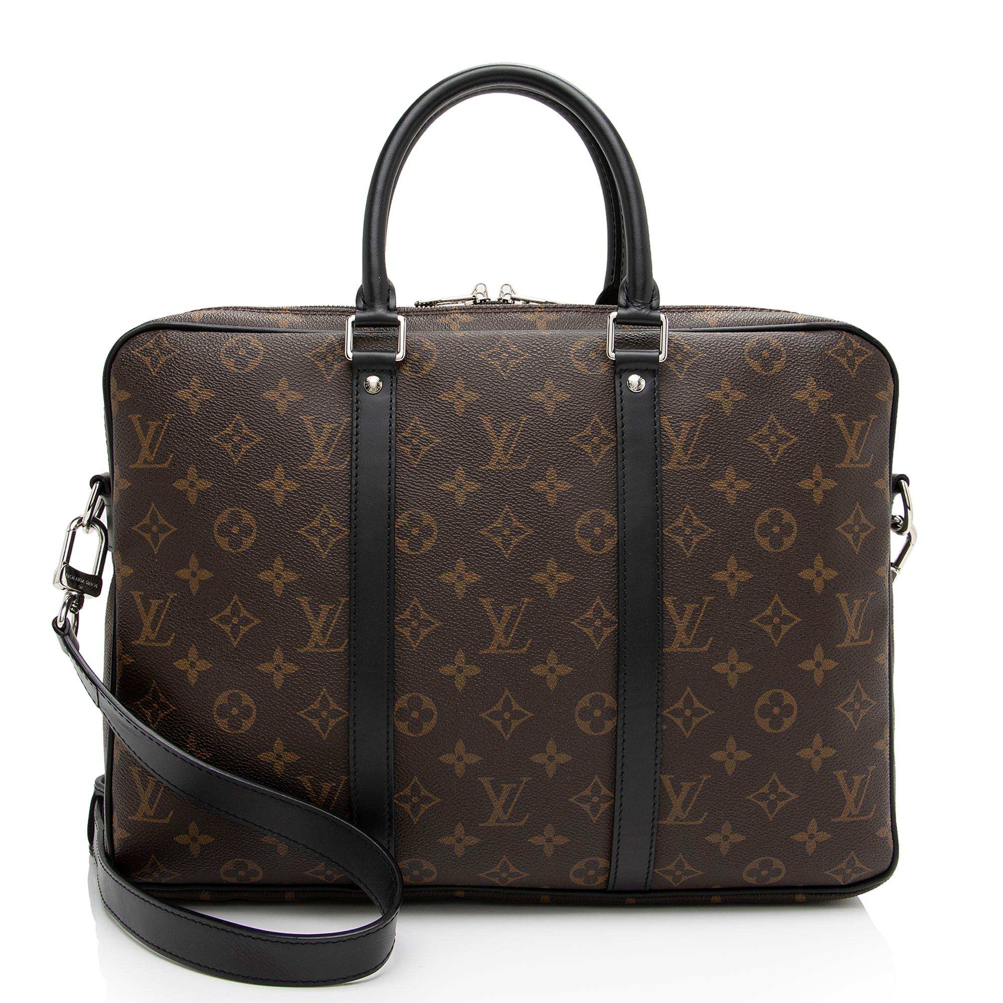 Louis Vuitton Monogram Canvas Porte Documents Voyage PM Messenger Bag sneakerhypes