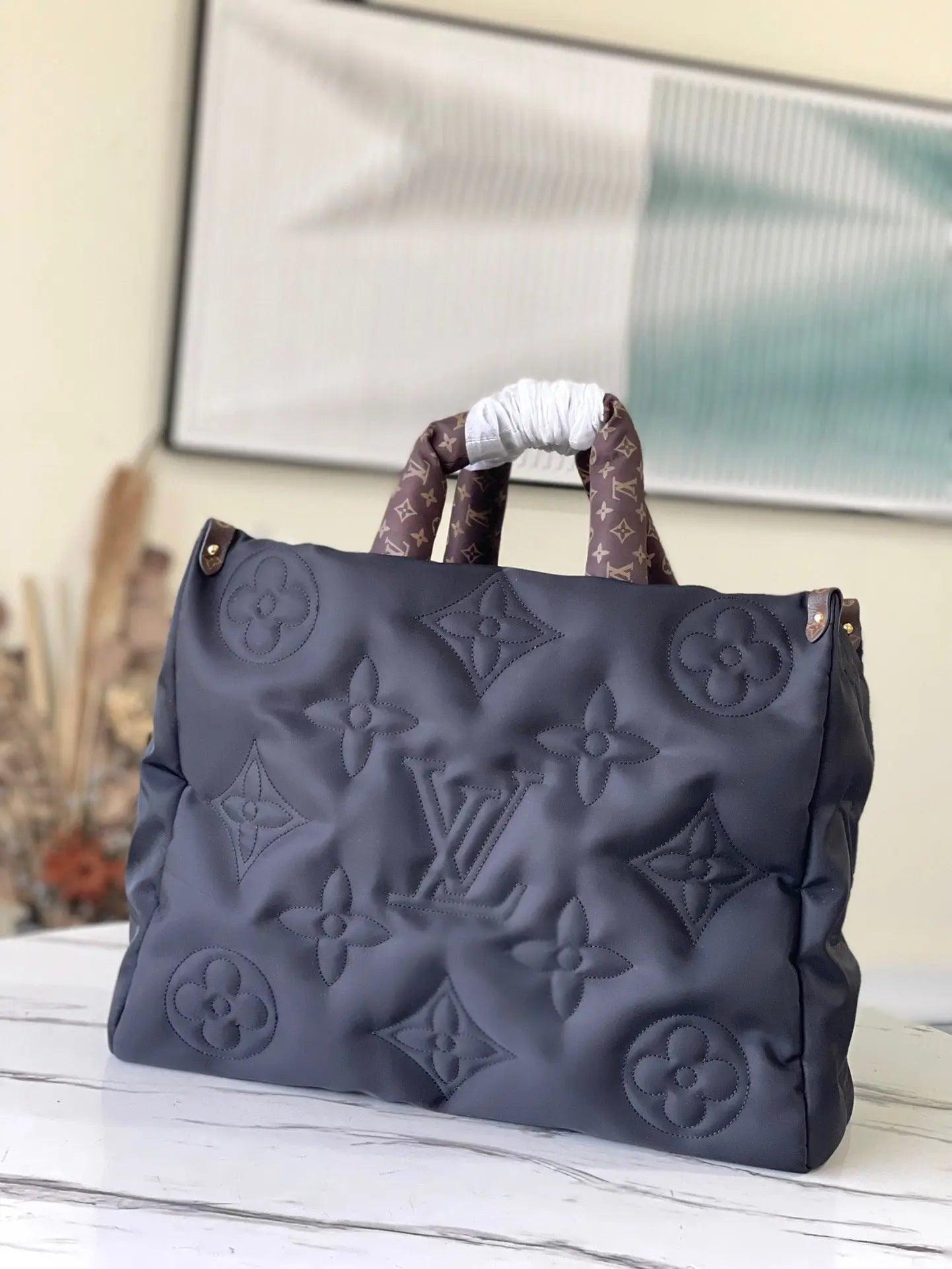 New Fashion Women's Bags LUV OnTheGO EcoDesign MONOGRAM BLACK A014 sneakerhypes