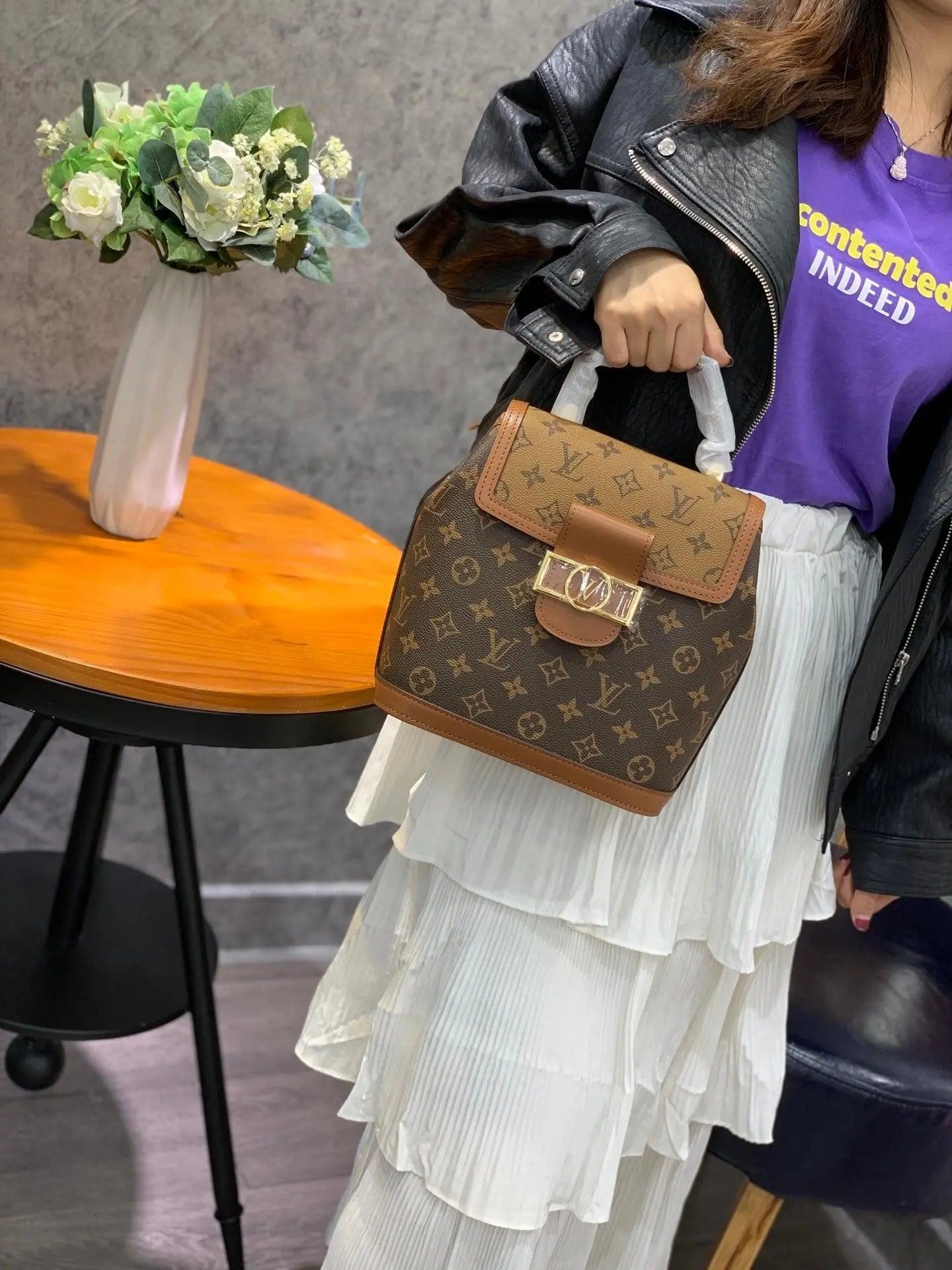 SO - New Fashion Women's Bags LUV Dauphine Monogram A057 sneakerhypes