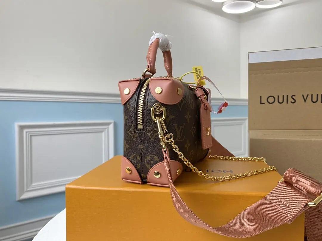 SO - New Fashion Women's Bags LV Monogram Petite Malle Souple A0104 sneakerhypes