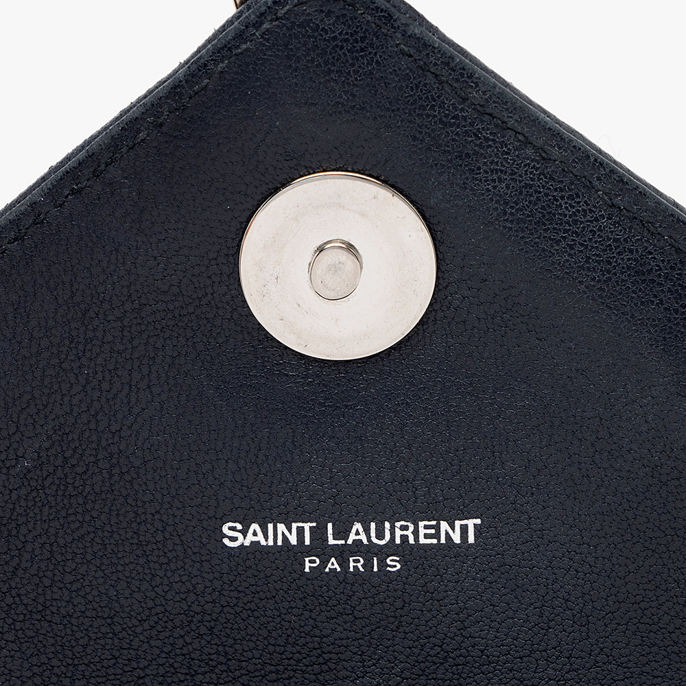 Saint Laurent Matelasse Calfskin Classic Monogram College Large Shoulder Bag sneakerhypes