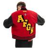Sneakerland™ - AFGK Red Varsity Jacket