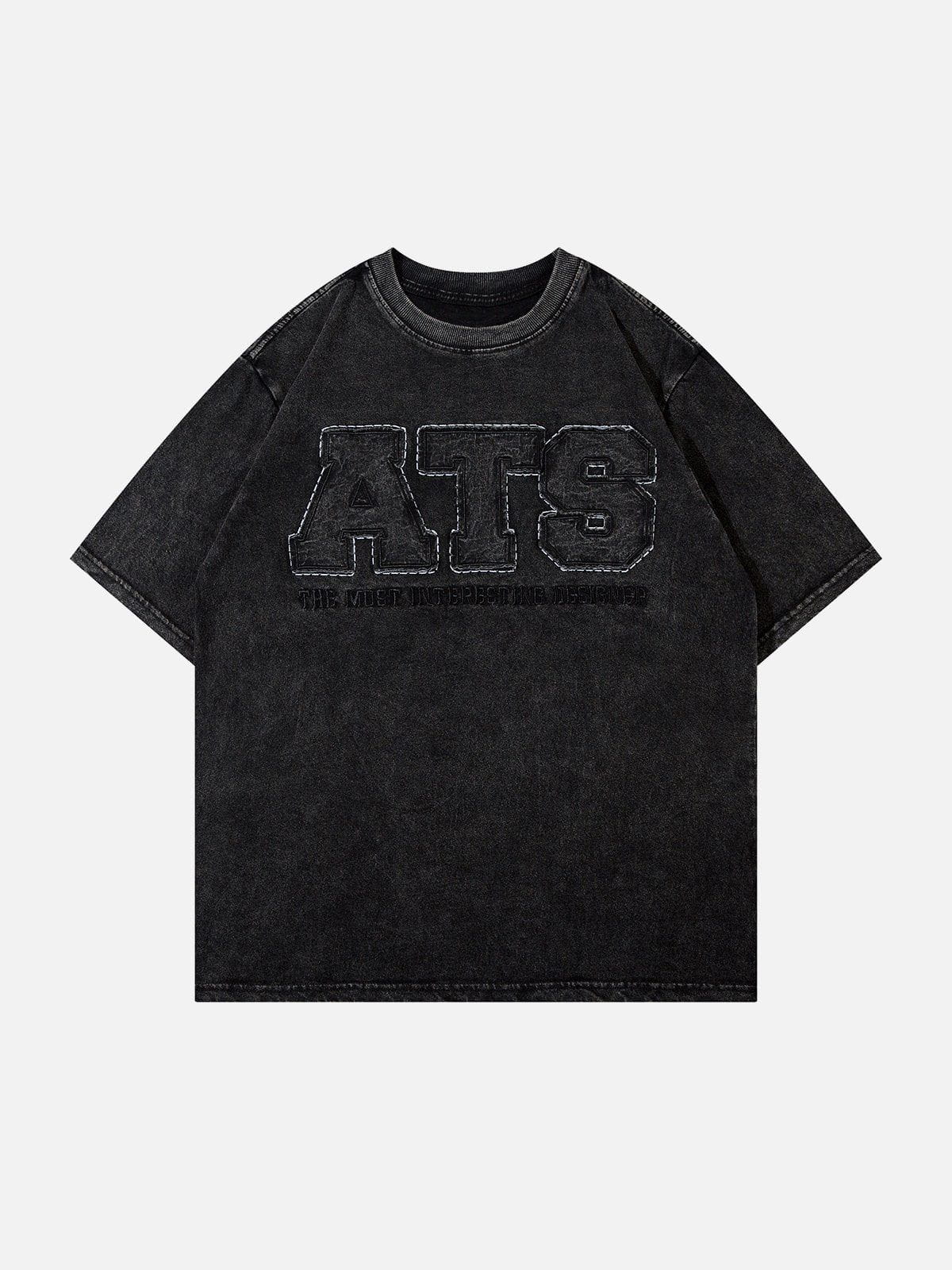 Sneakerland™ - ATS Letter Patchwork Tee